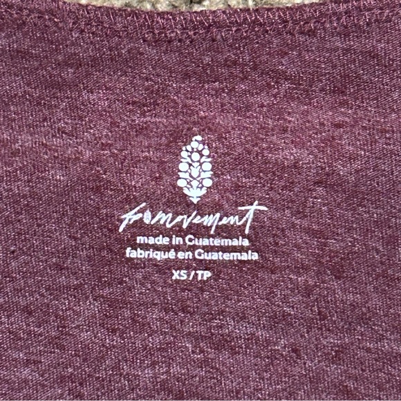 ✨ Free People Movement Oversized Hi-Low Knit Top (Tagged XS, Fits M) - Picture 6 of 6